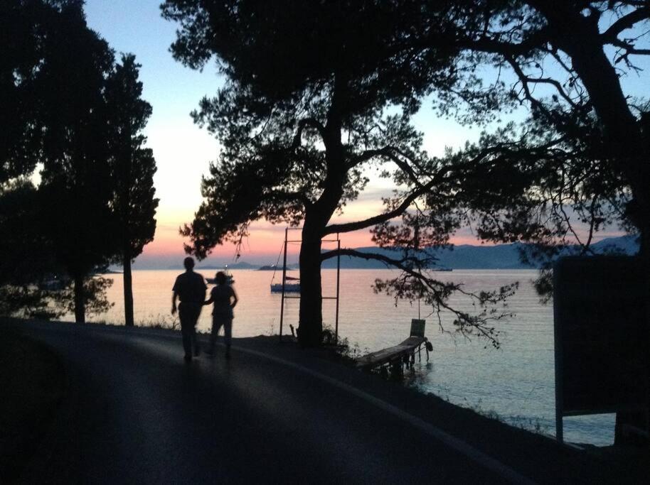 Lovely Split Level Apartment With Sea View, Pool, Free Parking And Wifi Cavtat Eksteriør billede